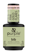 Gelis buteliuke P370 "Pink with gold flakes", 15 ml